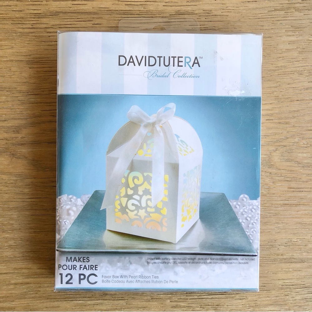 David Tutera Bridal Collection Favor Box